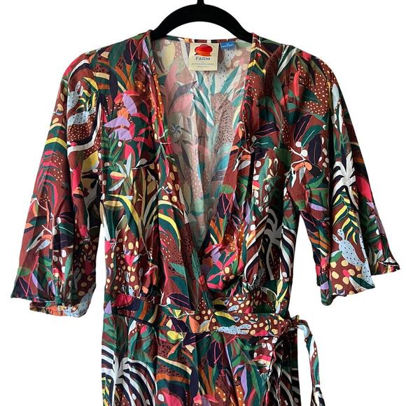 Farm Rio x Anthropologie Fiesta Wrap Maxi Dress
Size Extra Small - Picture 3 of 9